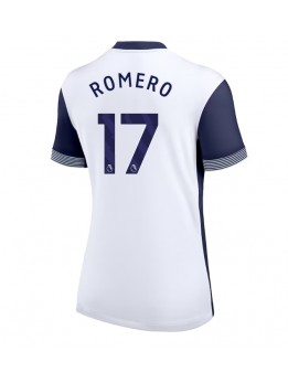 Tottenham Hotspur Cristian Romero #17 Zenski Domaci Dres 2024-25 Kratak Rukavima